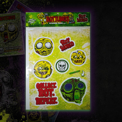 Common Sticker Sheet #2  Toxic Meltdown Marty Variant