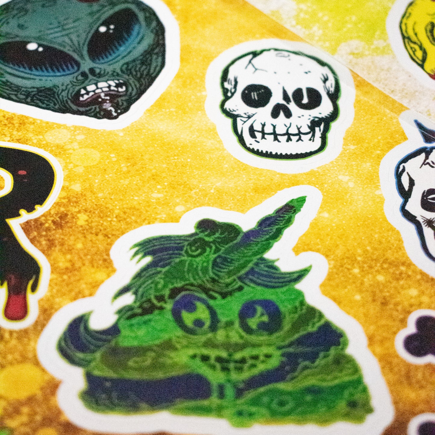 Legendary Sticker Sheet #1 Unicorpse Toxic Variant