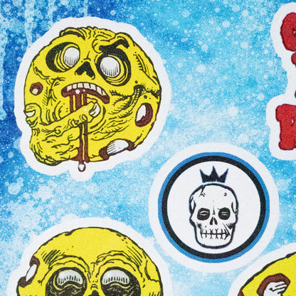 Rare Sticker Sheet #1 Rare Infection Series