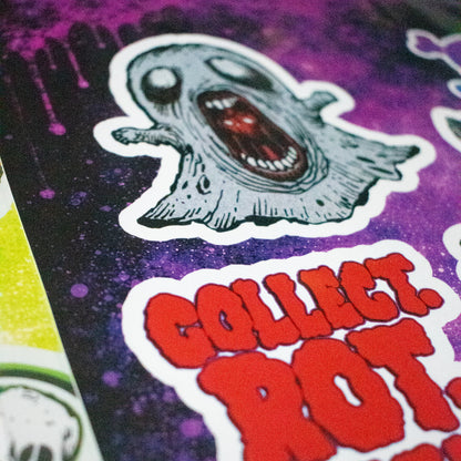 Elite Sticker Sheet #1 Left On Dead Toxic Variant