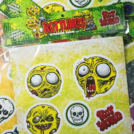 Common Sticker Sheet #1 The Outbreak Begins