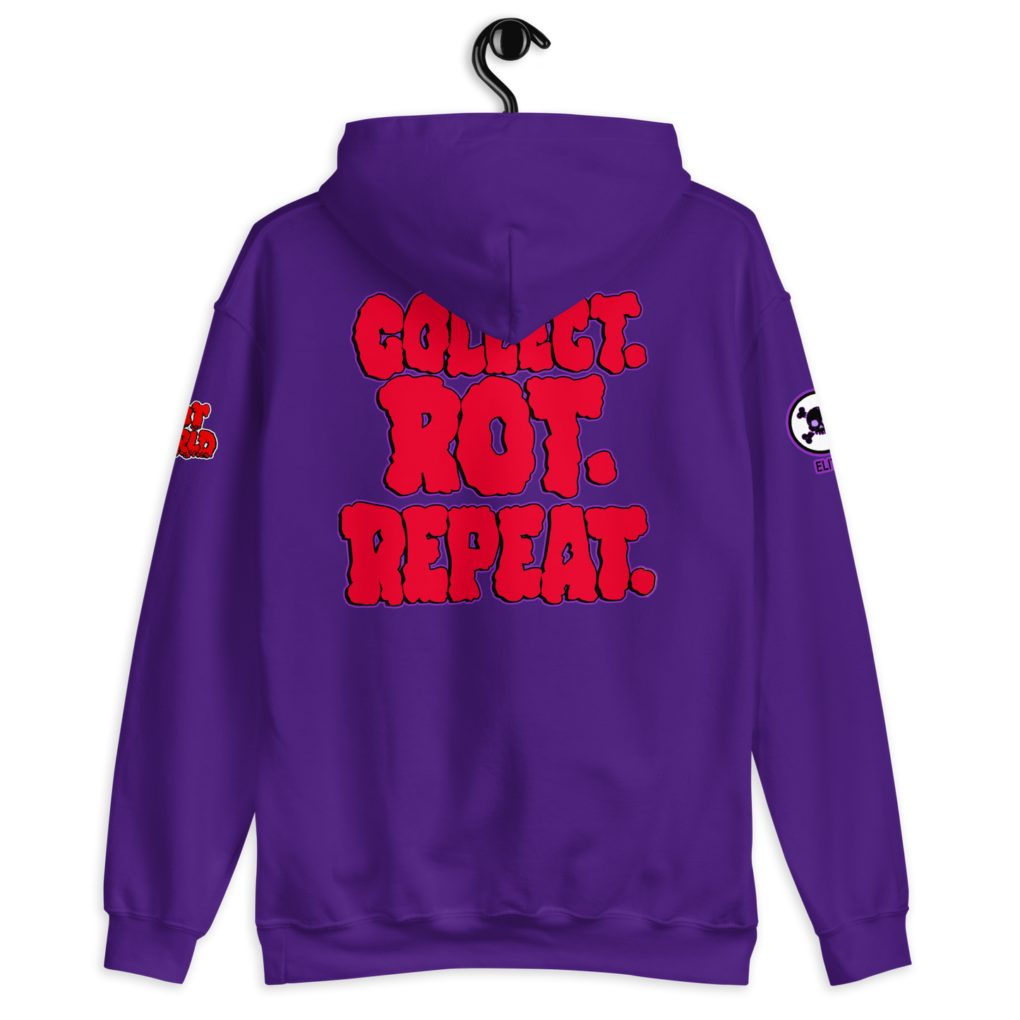 LEFT ON DEAD™ ELITE SUBJECT GHOSTED HOODIE