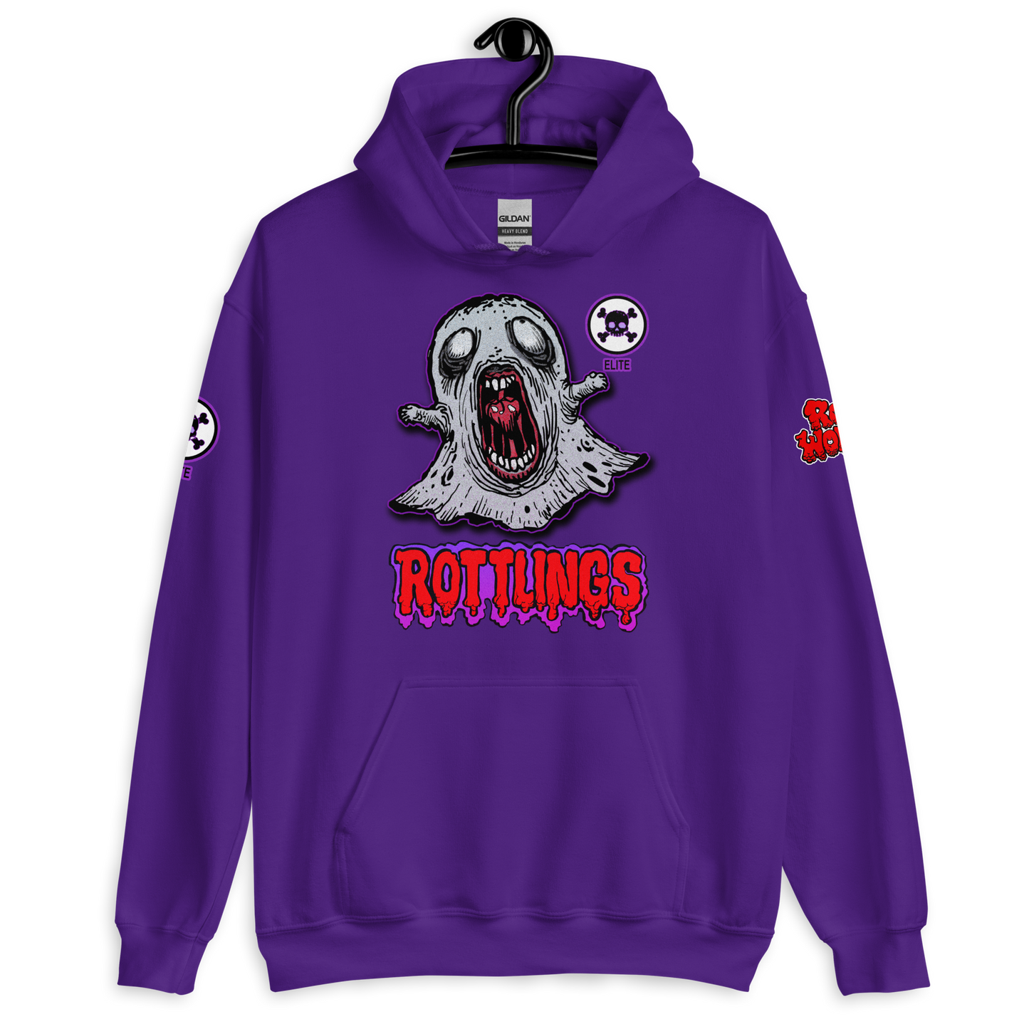 LEFT ON DEAD™ ELITE SUBJECT GHOSTED HOODIE